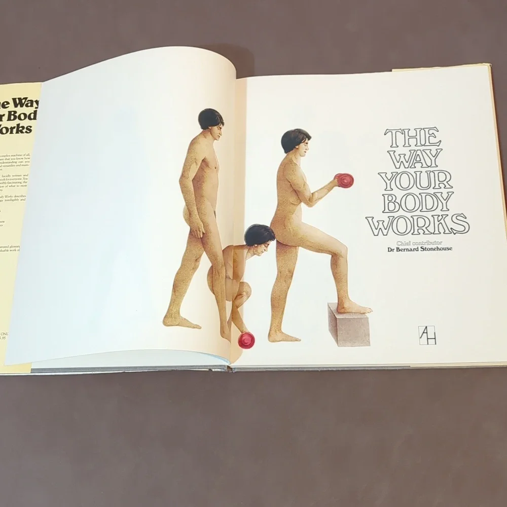 1982 The Way Your Body Works hard cover book Artists House Stonehouse Netherland